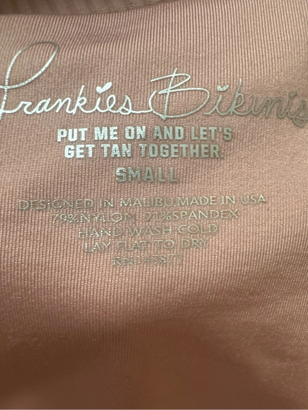 Frankies Bikinis features deep